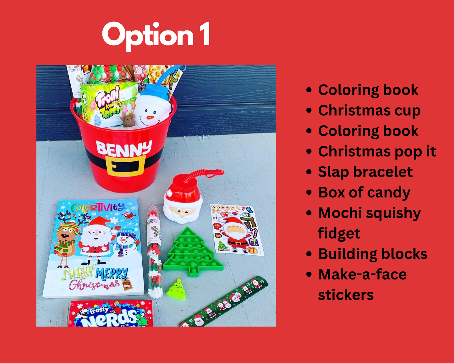 Christmas Gift Basket for Kids (Pre-Filled)