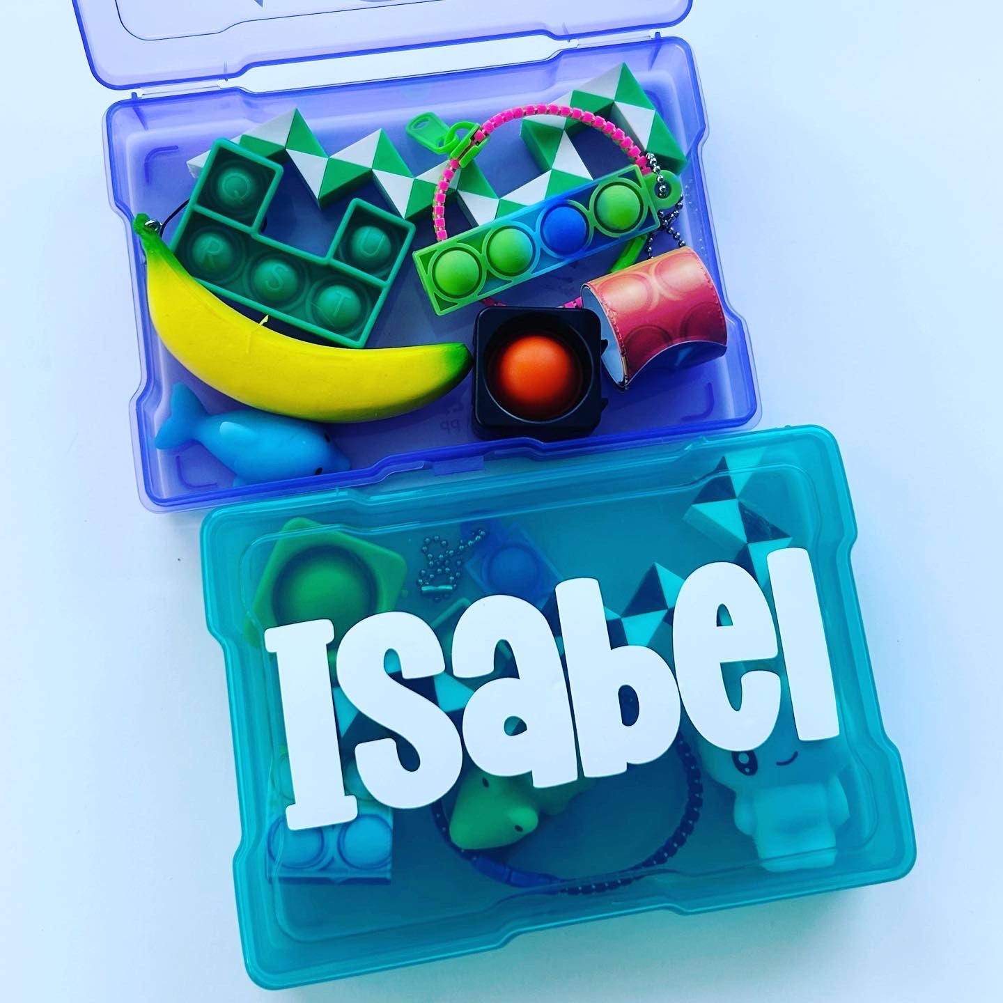 Personalized Fidget Storage Box