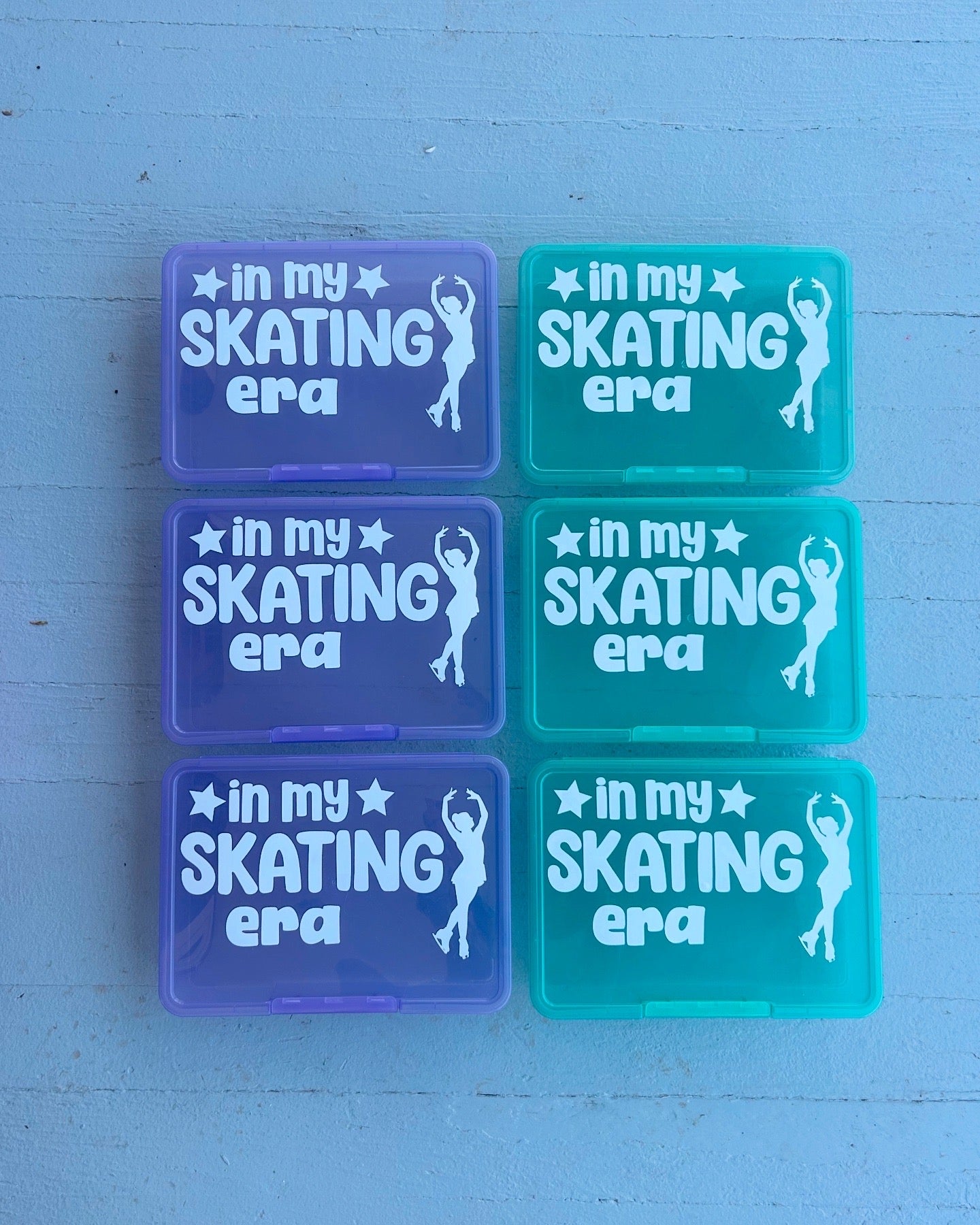 Ice Skating Figure Skater Snack Box