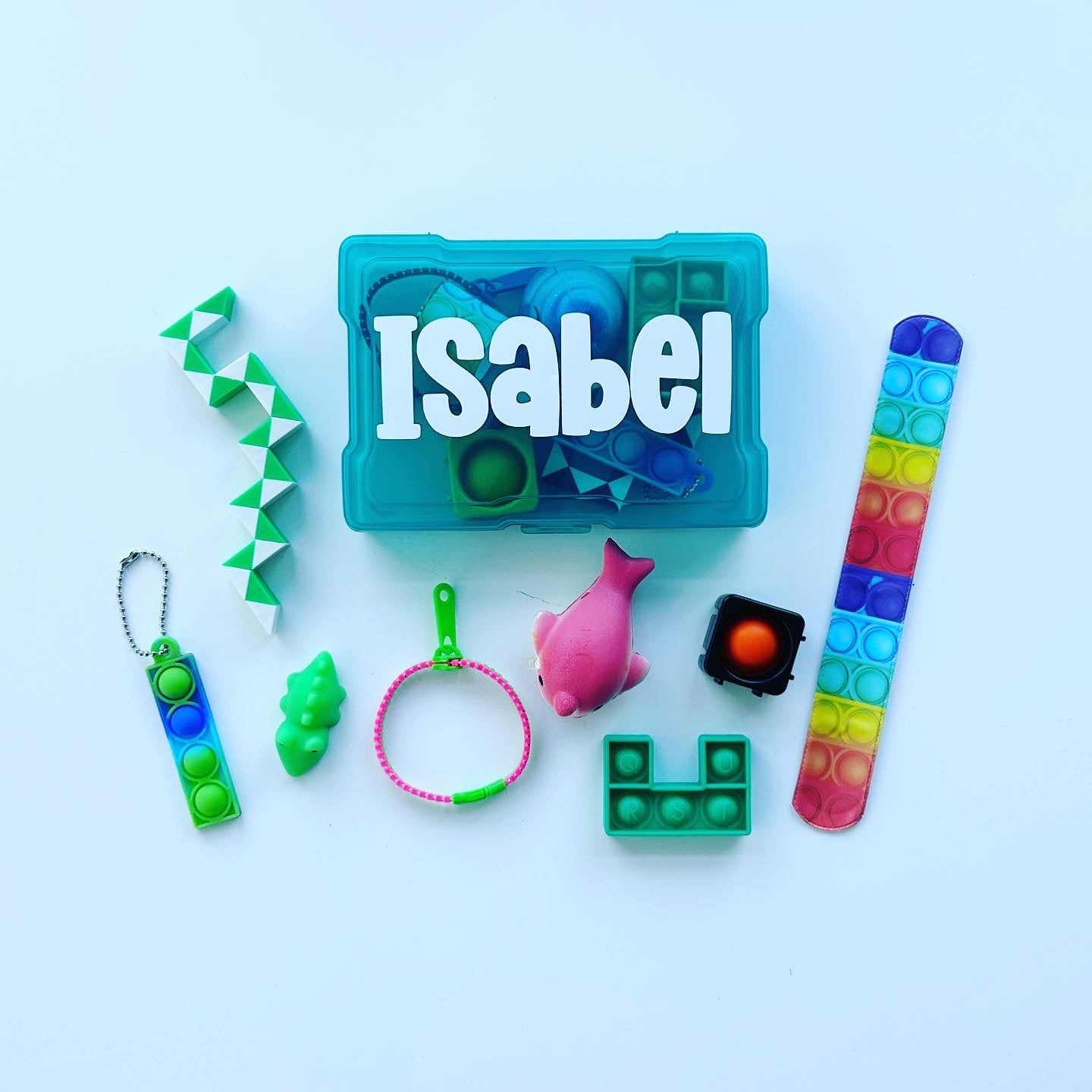 Personalized Fidget Storage Box