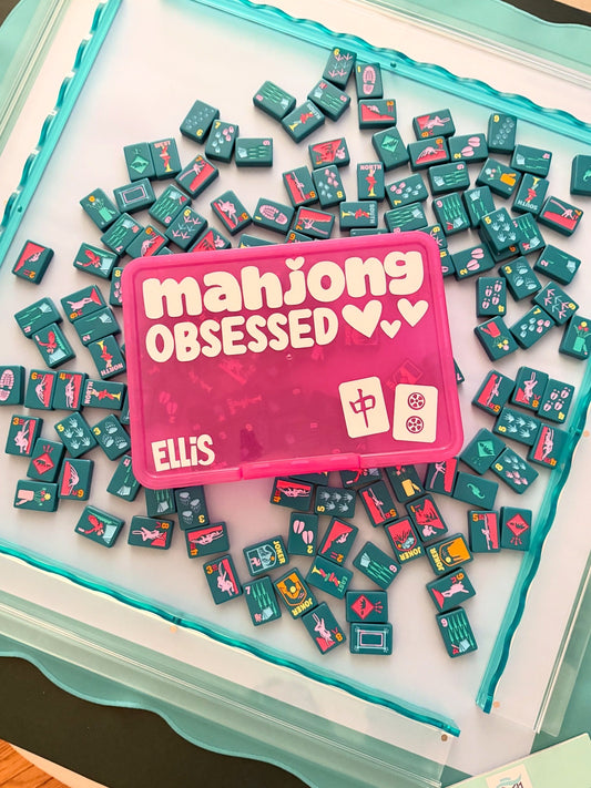 Mahjong Tile Storage Box