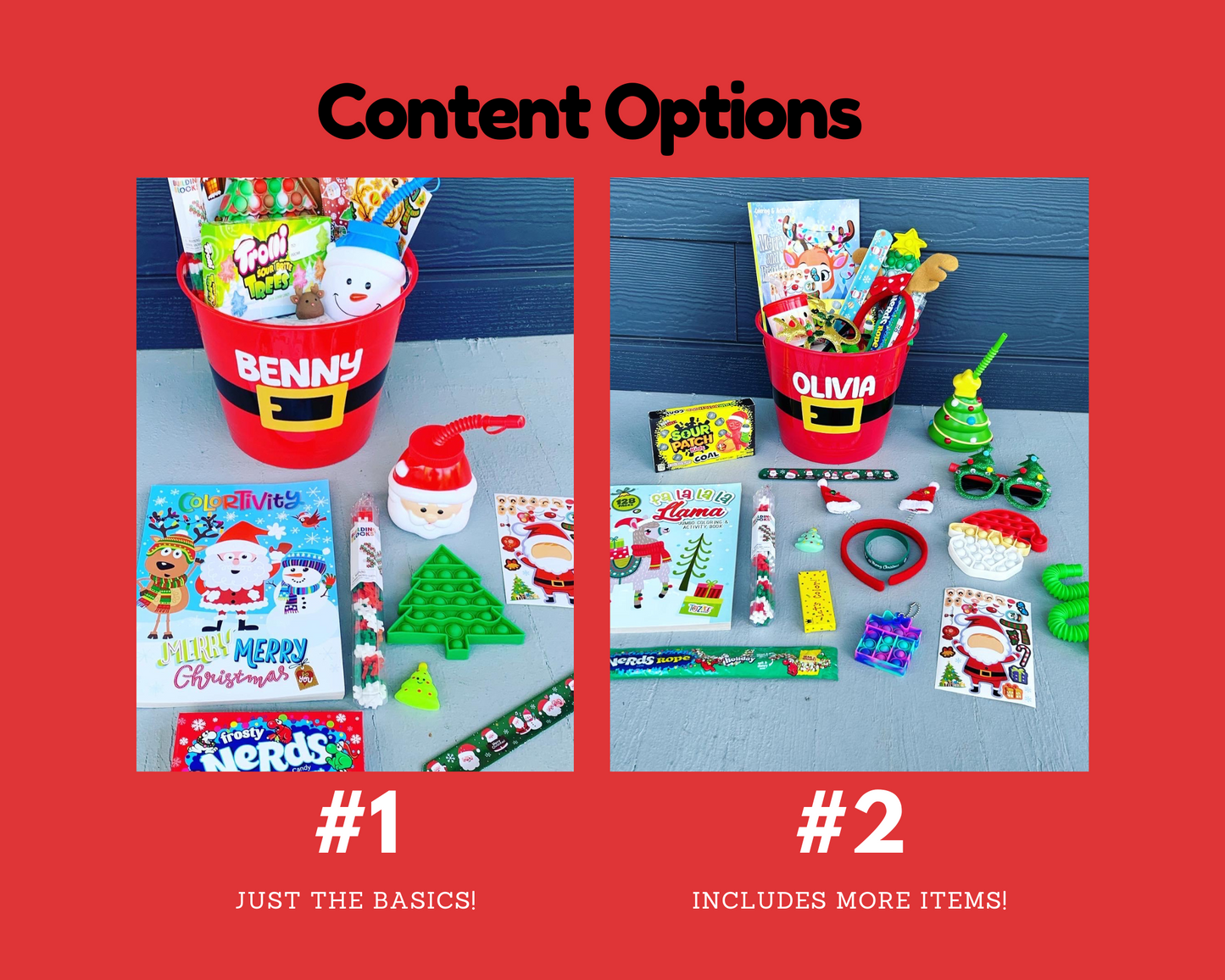 Christmas Gift Basket for Kids (Pre-Filled)