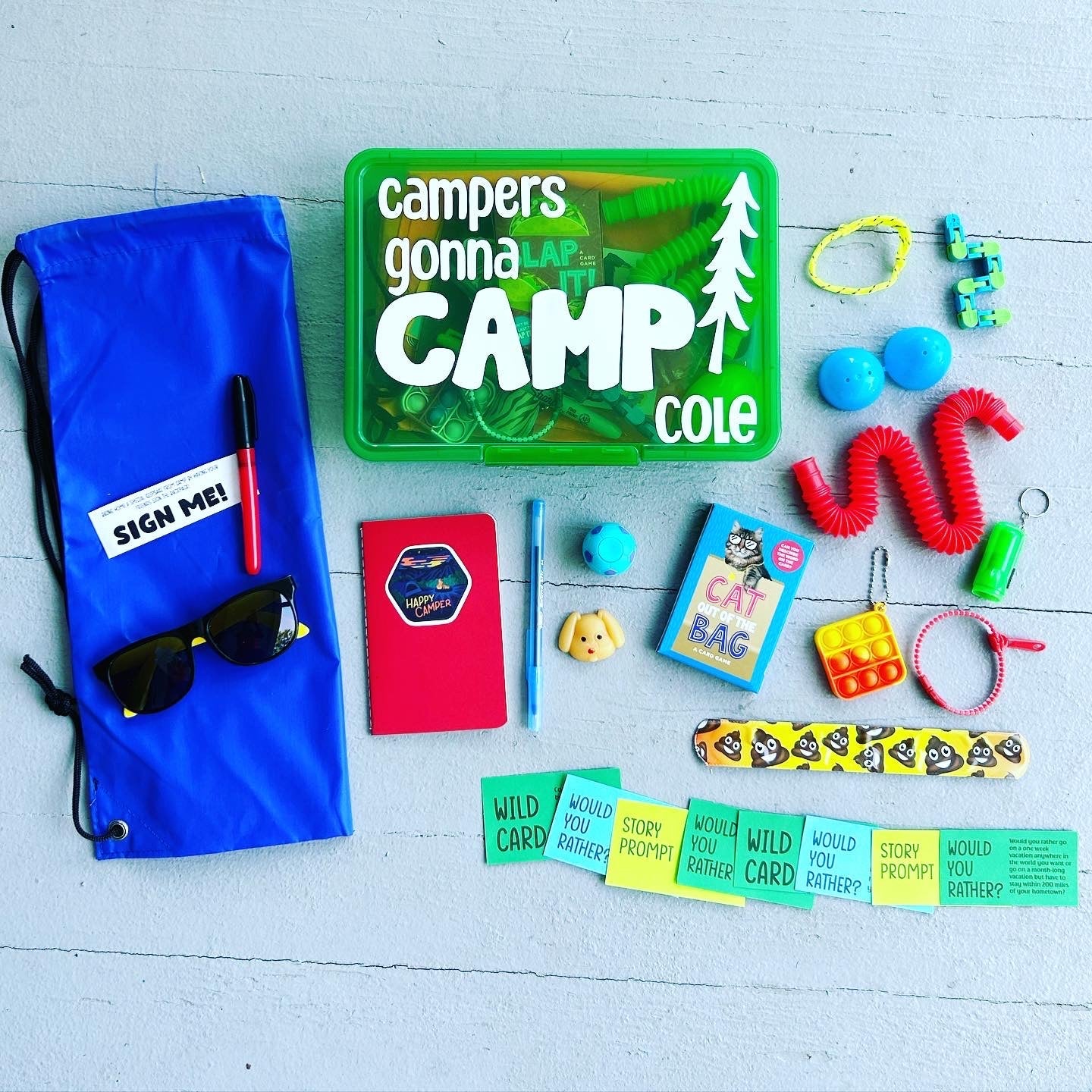 Summer Camp Care Package - BOYS