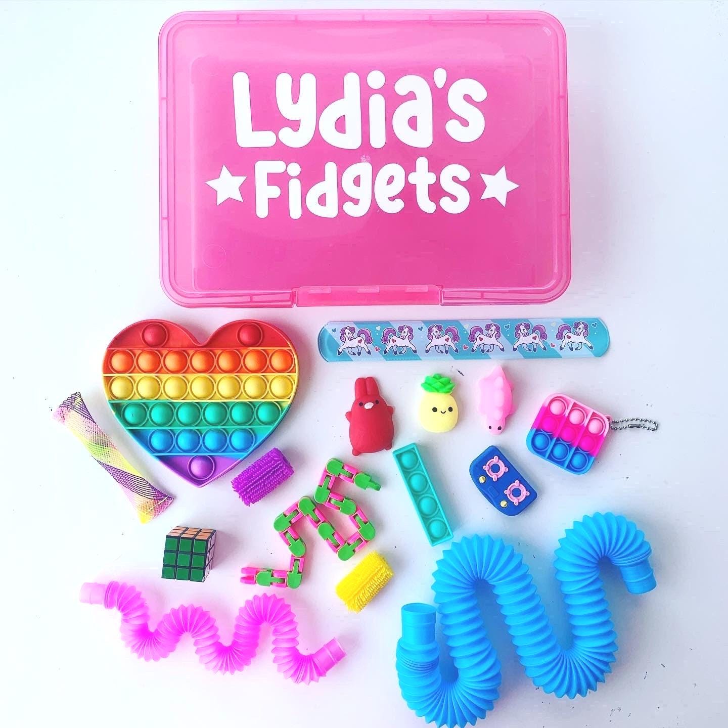 Calm Corner Box, Kid Fidget Kit | Sensory Toy, Emotional Regulation Support Therapist Classroom | Calm Down Kit Focus Quiet ADHD Anxiety