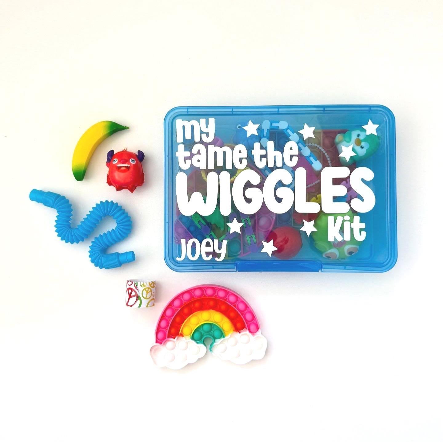 Calm Corner Box, Kid Fidget Kit | Sensory Toy, Emotional Regulation Support Therapist Classroom | Calm Down Kit Focus Quiet ADHD Anxiety