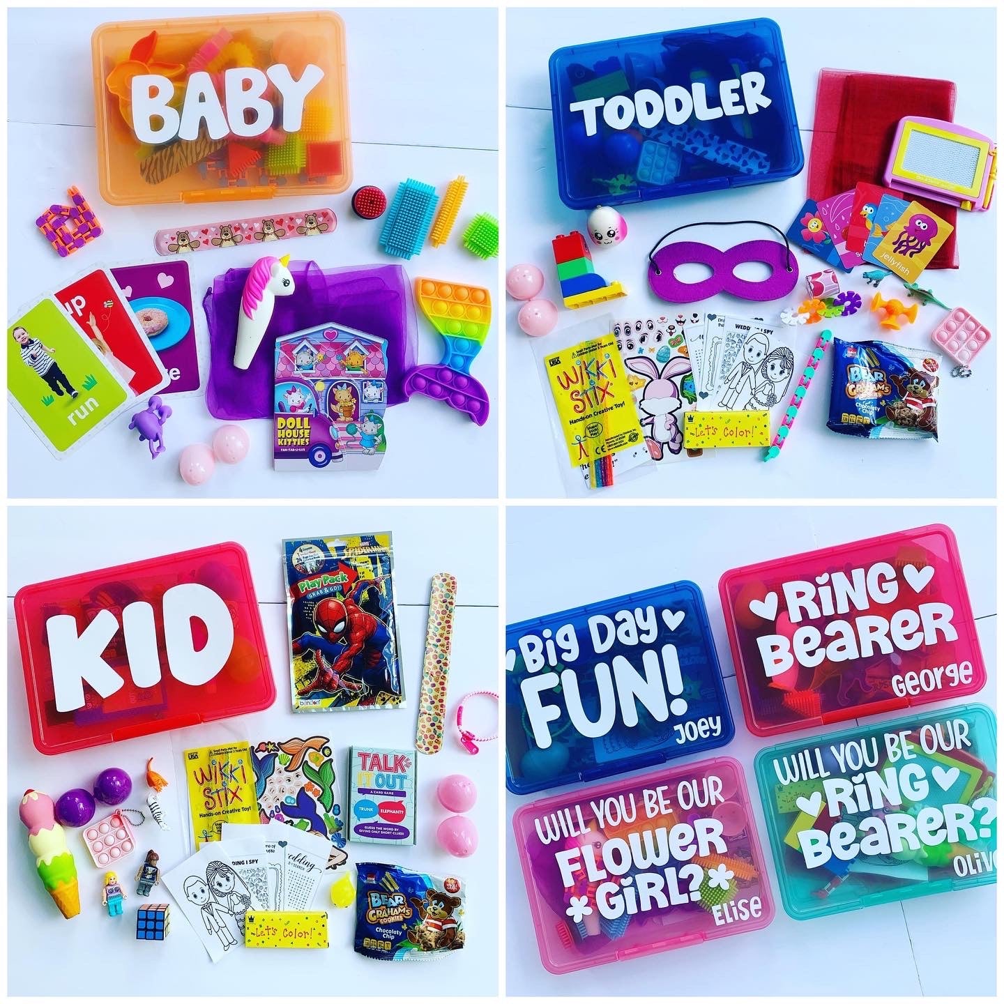 Wedding Favor for Kids - Activity Kit
