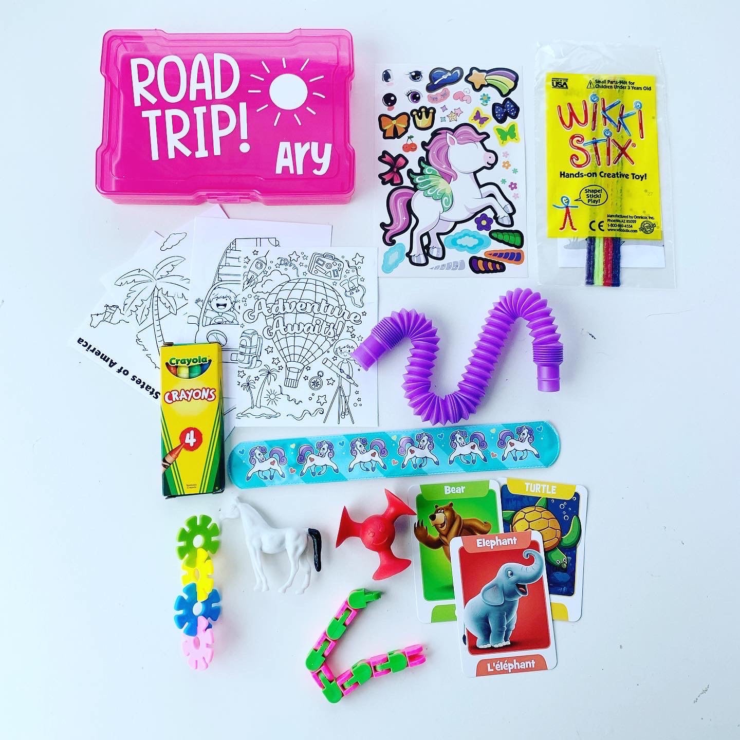 Preschool Travel Busy Box (Ages 2-4) - Mini
