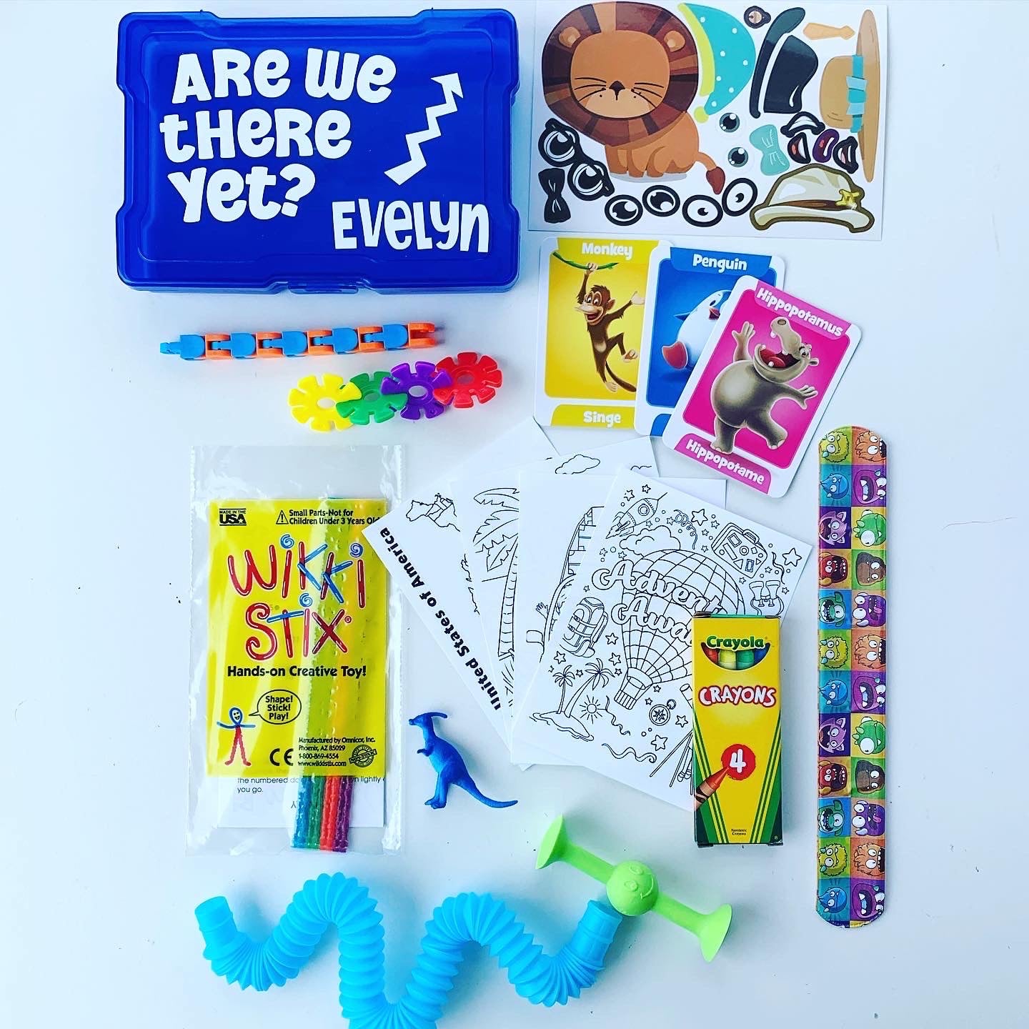 Preschool Travel Busy Box (Ages 2-4) - Mini