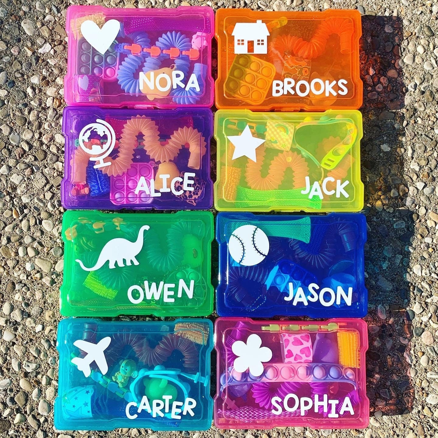 Personalized Fidget Storage Box