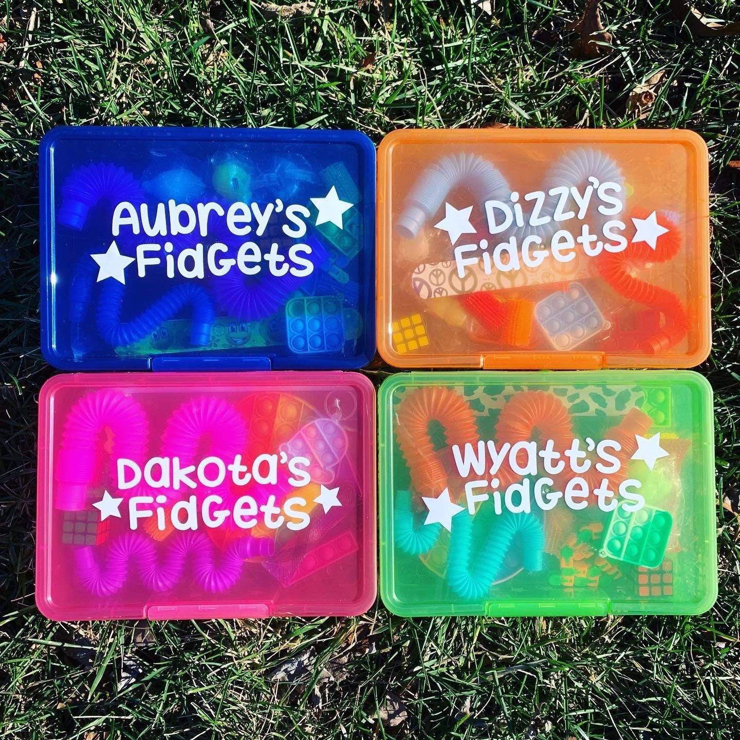 Fidget Filled Storage Box