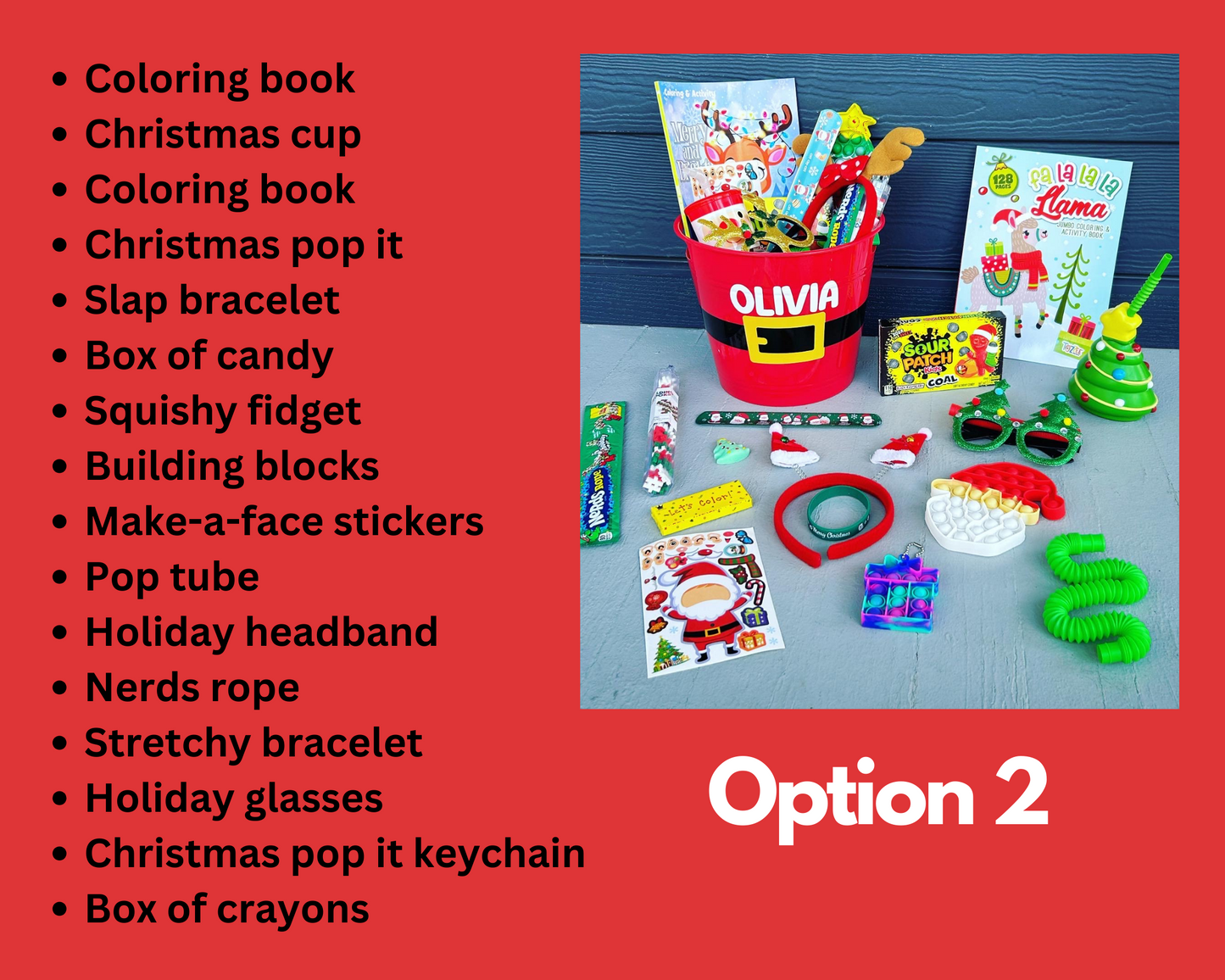 Christmas Gift Basket for Kids (Pre-Filled)