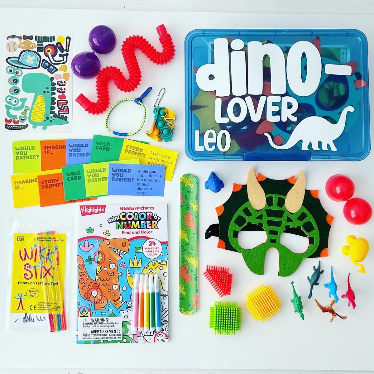 Dinosaur Box Science Dinosaur Activity Box – 2+3=WE