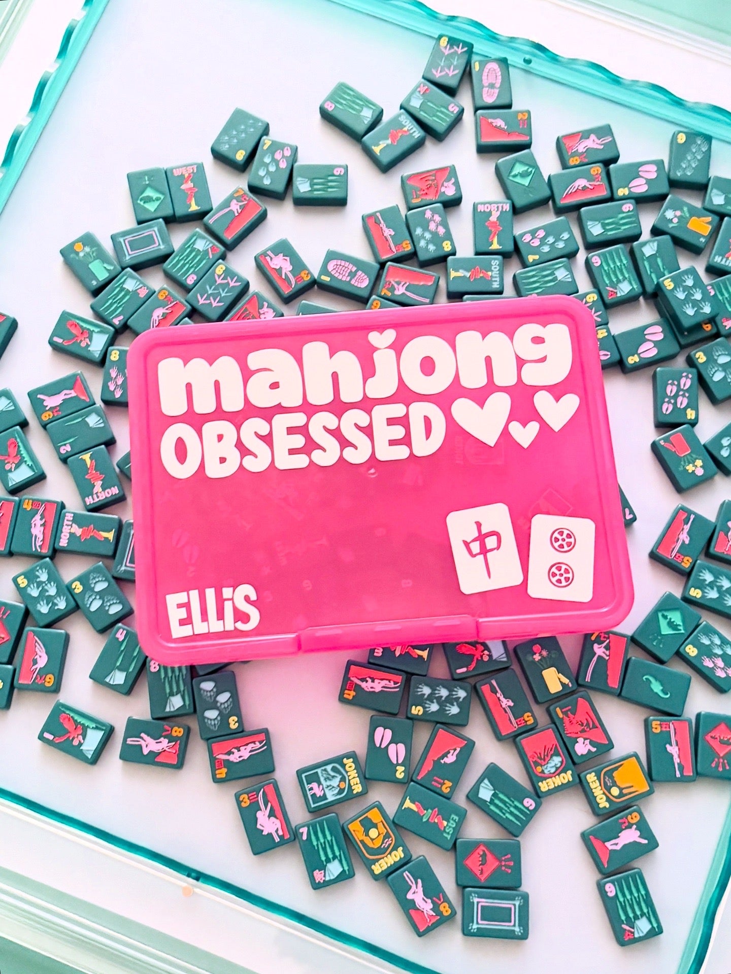 Mahjong Tile Storage Box