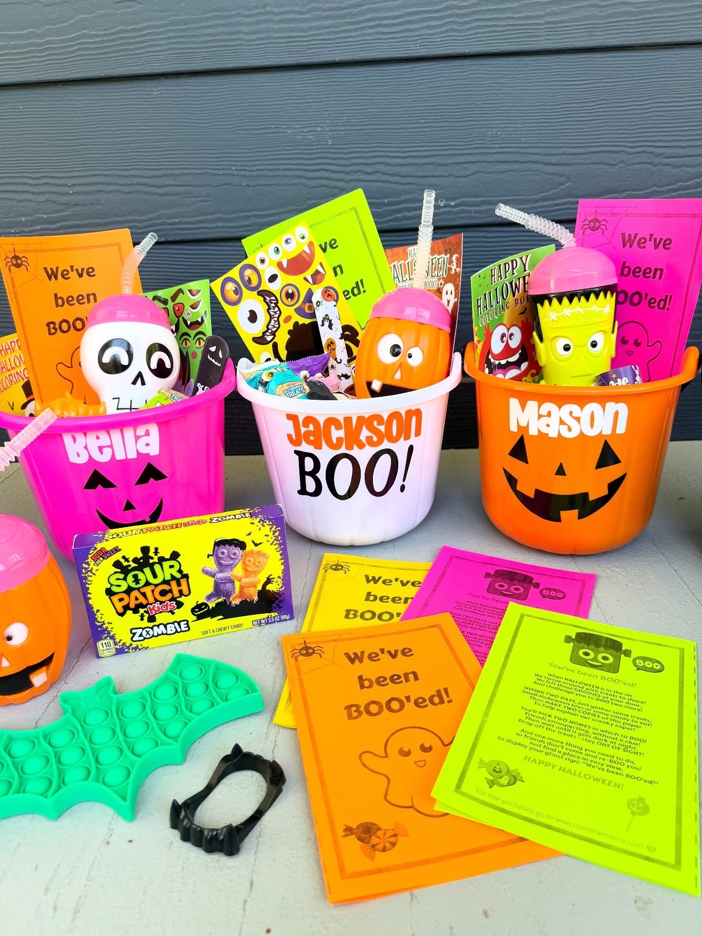 Halloween BOO Bucket