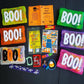 Halloween BOO Box (Mini) Pre-Filled | You've Been Booed Kid Gift | Cheap Class Party Favor | Toddler Tween Child Trick or Treat Bag Basket