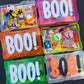 Halloween BOO Box (Mini) Pre-Filled | You've Been Booed Kid Gift | Cheap Class Party Favor | Toddler Tween Child Trick or Treat Bag Basket