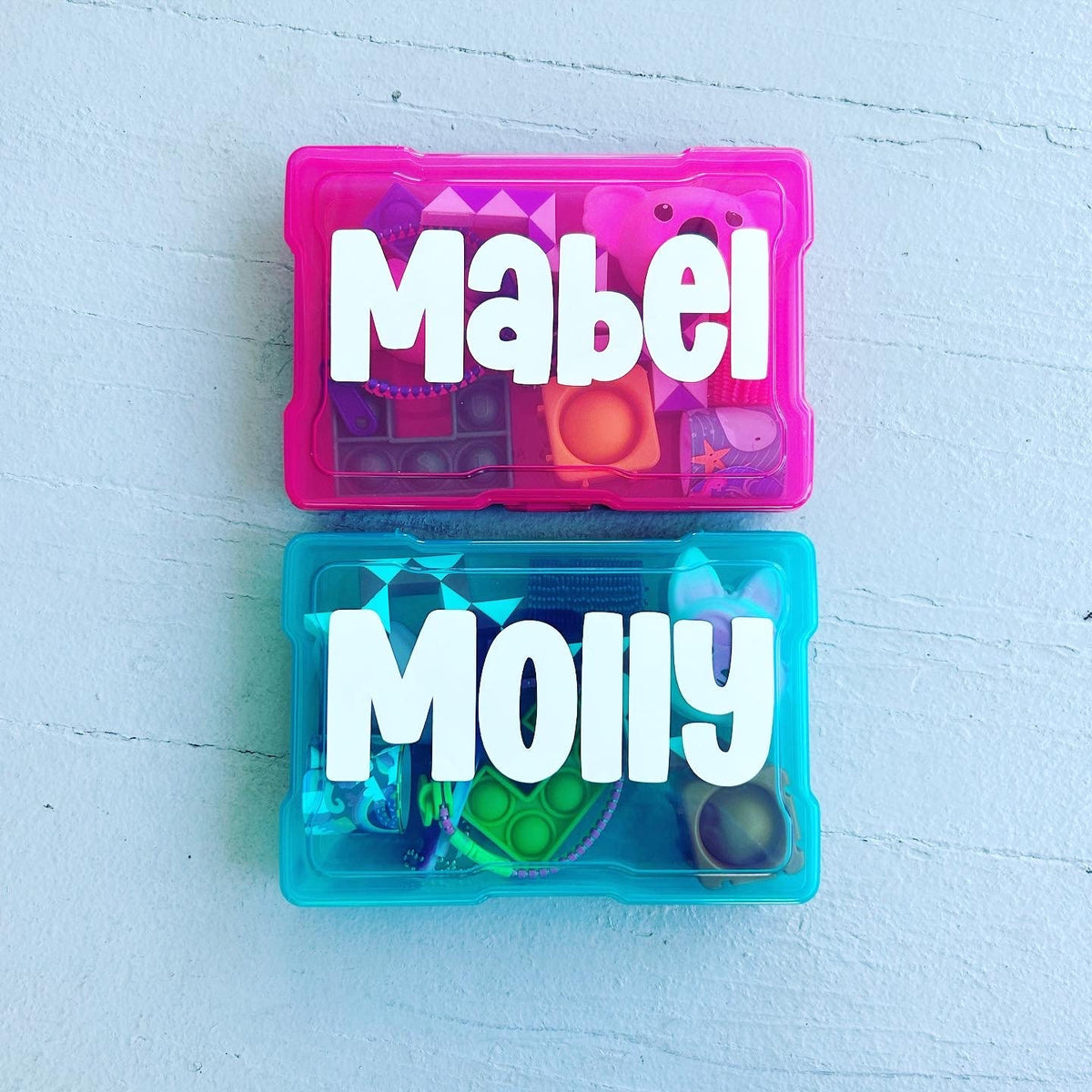 Personalized Fidget Storage Box