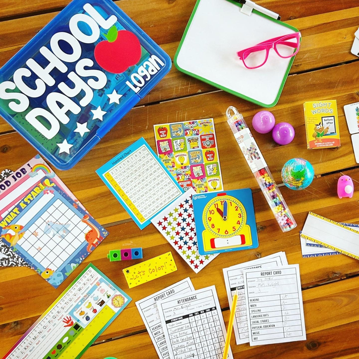 Pretend School Play Set