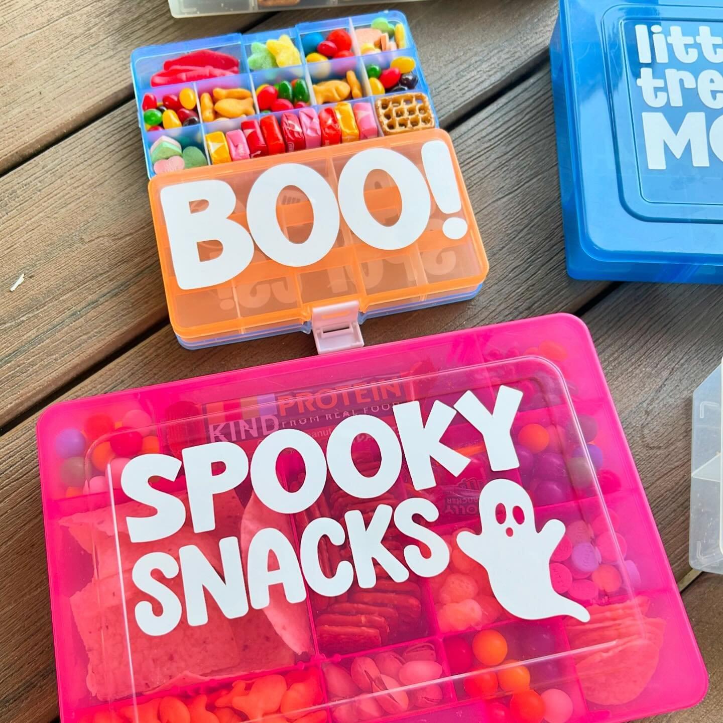 Halloween Snack Box, You've Been Booed, Personalized Halloween Gift, In My Spooky Era, Kid Baby Toddler Storage Container, Boo Basket Bucket