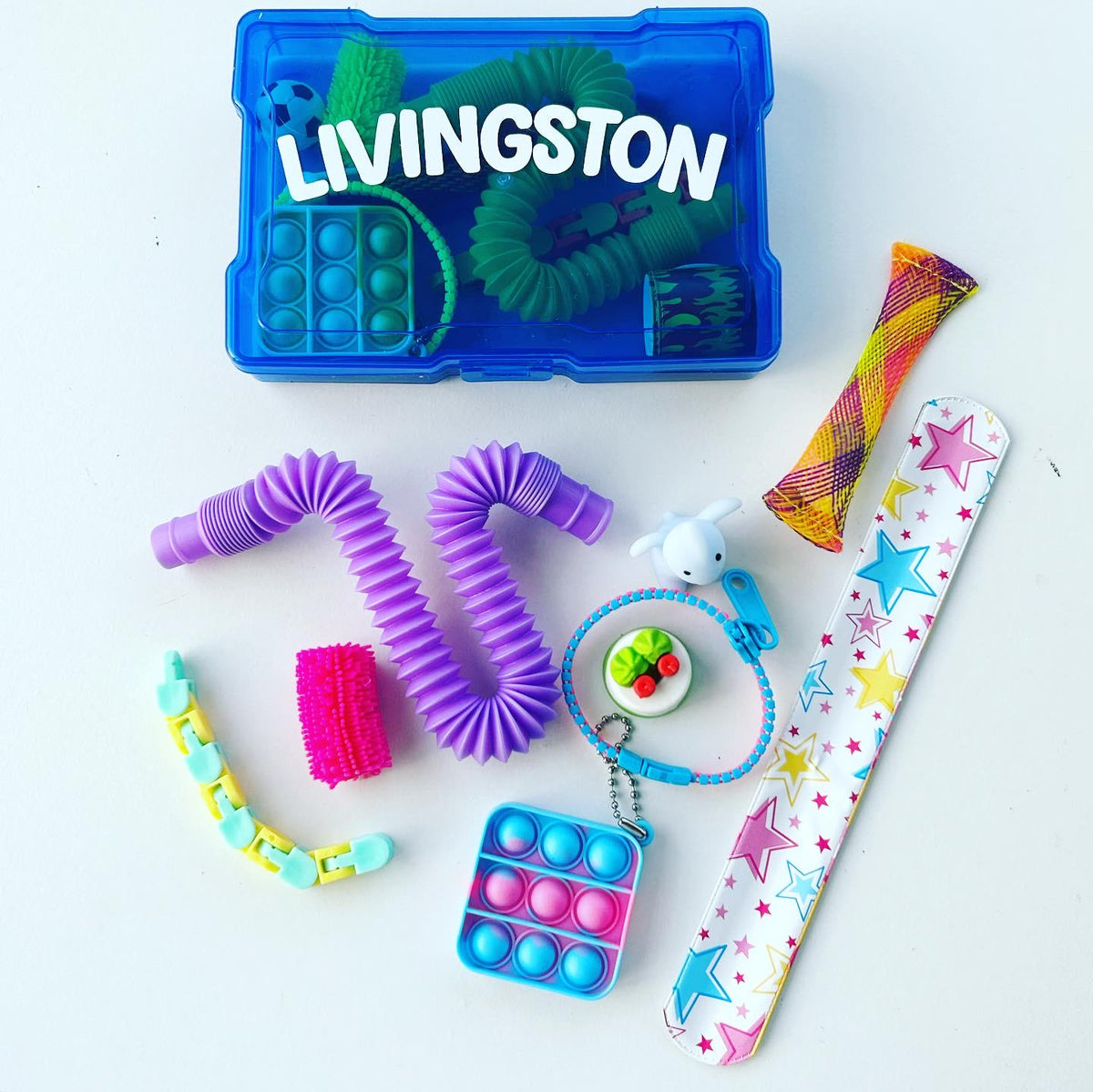 Personalized Fidget Storage Box