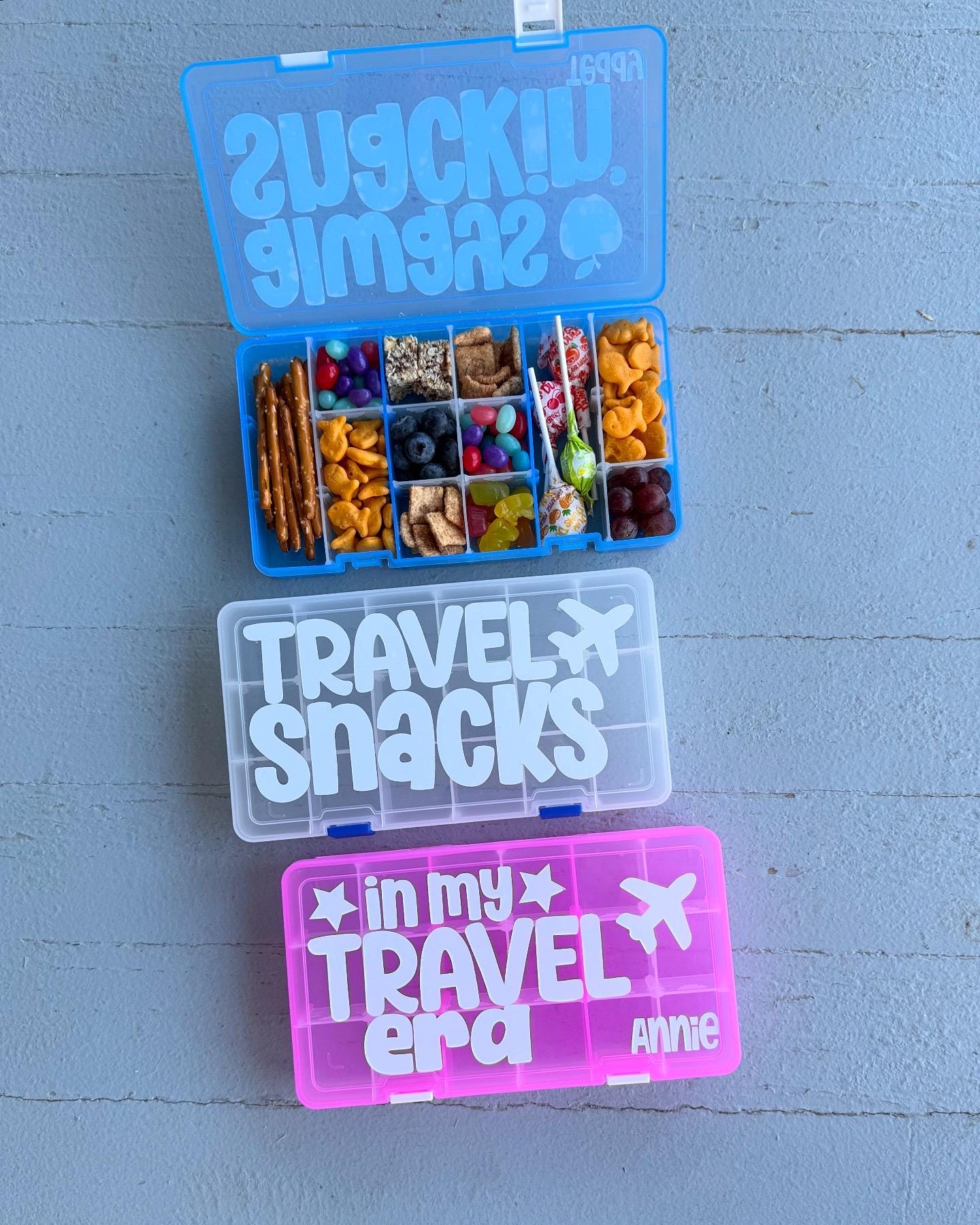 Dance Gymnastics Cheer Snack Box | Recital Competition Team Gift Bulk | Girl Kid Gymnast Dancer Ballet Meet Tumble Athlete Era Snack Storage