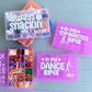 Dance Gymnastics Cheer Snack Box | Recital Competition Team Gift Bulk | Girl Kid Gymnast Dancer Ballet Meet Tumble Athlete Era Snack Storage
