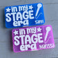Theater Snack Box, Perform Stage Crew Actress Actor Audition Theatre Food, High School Play Gift, Competition Fan Girl Boy Director Playbill