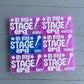Theater Snack Box, Perform Stage Crew Actress Actor Audition Theatre Food, High School Play Gift, Competition Fan Girl Boy Director Playbill