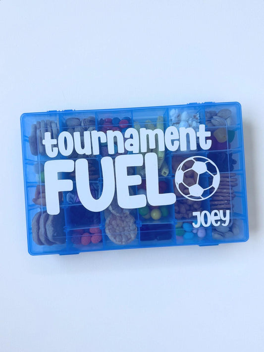 Soccer Snack Box | Sport Team Tournament Gift, Soccer Gift Girl Boy Mom, Practice Game Sibling Team Gift Bulk | Kid Athlete Snack Storage