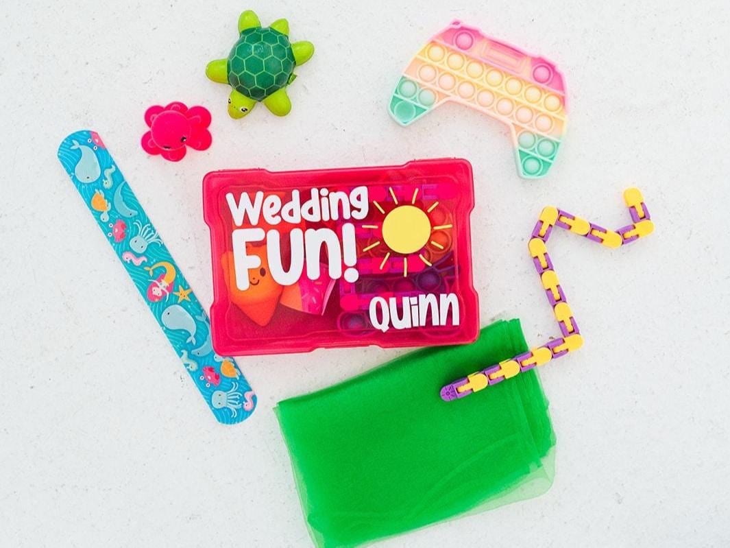 Wedding Favor for Kids - Activity Kit (Mini)