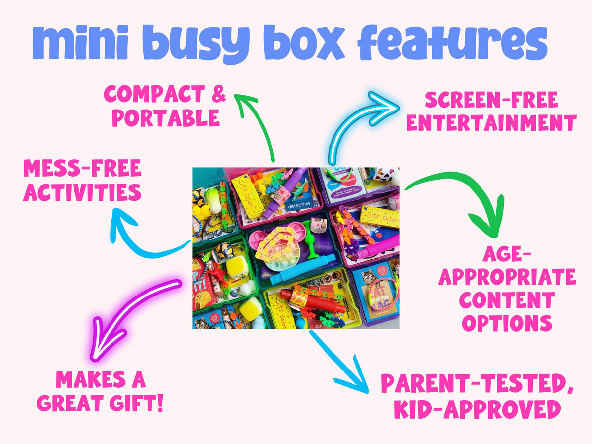 Party Favor Activity Kits for Kids (Mini)