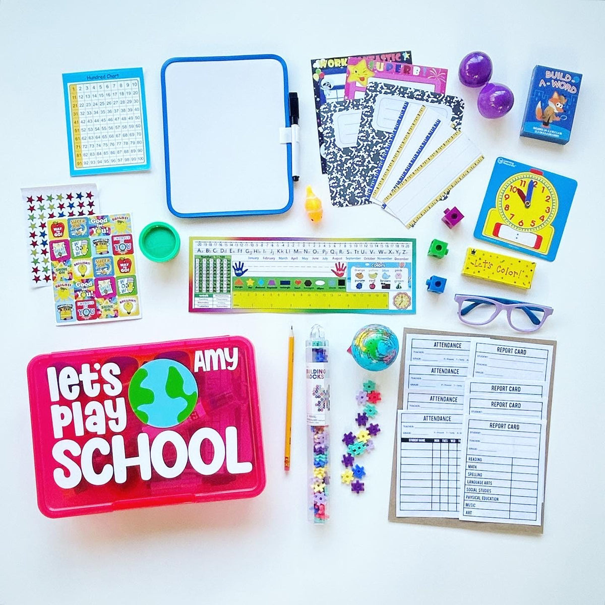 Pretend School Play Set