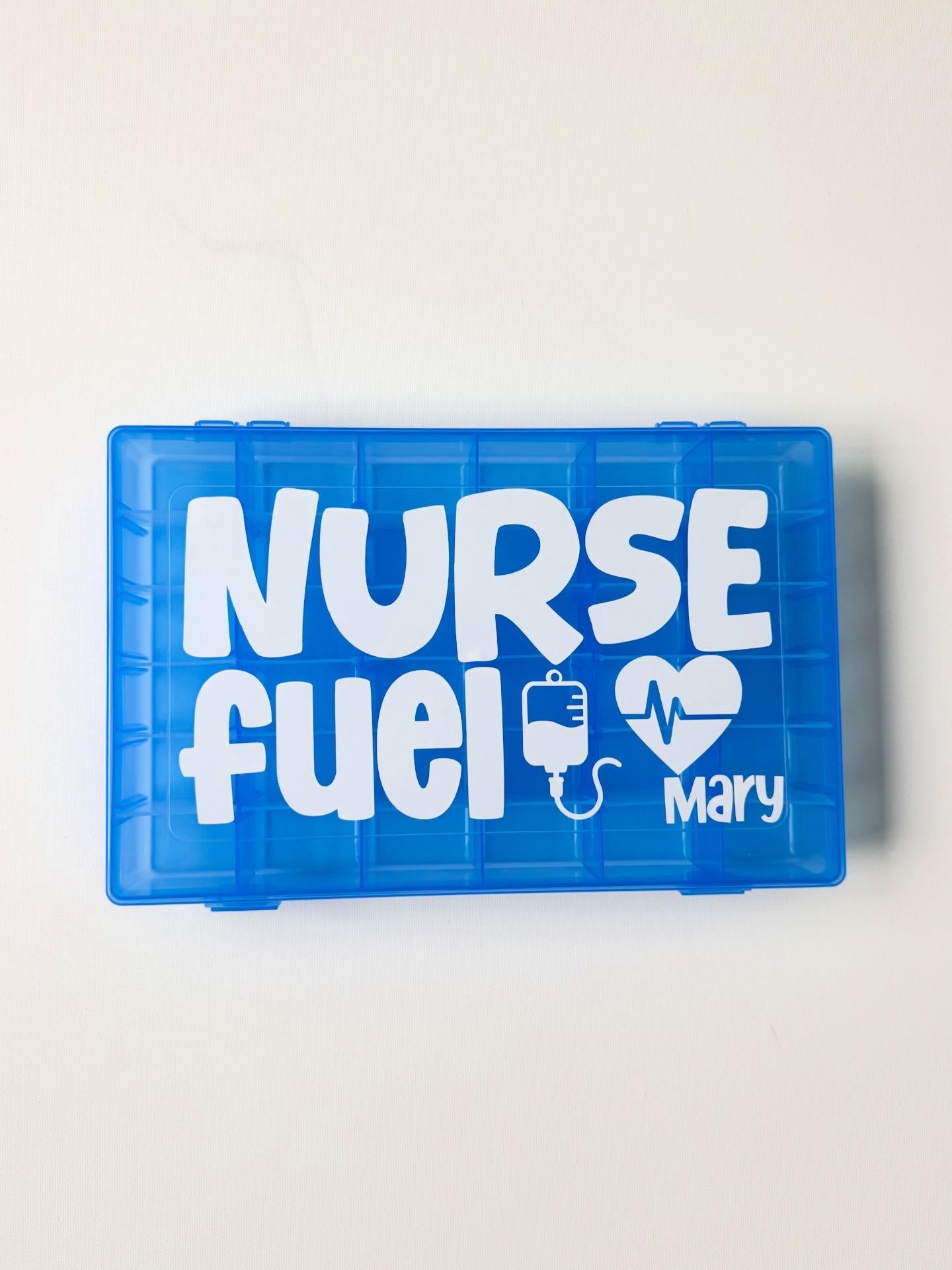 Nurse Snack Box | Healthcare Worker Gift Idea Care Package | Nursing Fuel Box | RN, Appreciation, Nursing Student, Nurse Week Gift for Her