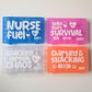 Nurse Snack Box | Healthcare Worker Gift Idea Care Package | Nursing Fuel Box | RN, Appreciation, Nursing Student, Nurse Week Gift for Her