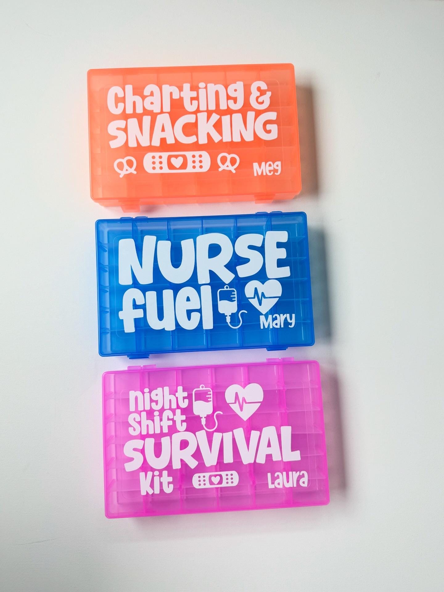 Nurse Snack Box | Healthcare Worker Gift Idea Care Package | Nursing Fuel Box | RN, Appreciation, Nursing Student, Nurse Week Gift for Her