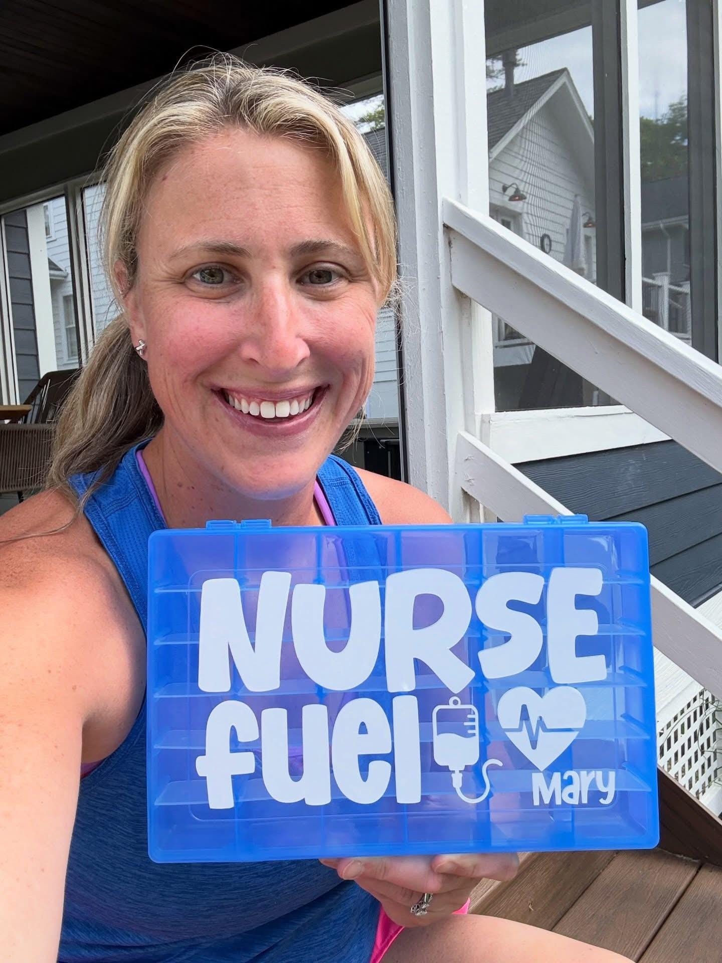Nurse Snack Box | Healthcare Worker Gift Idea Care Package | Nursing Fuel Box | RN, Appreciation, Nursing Student, Nurse Week Gift for Her