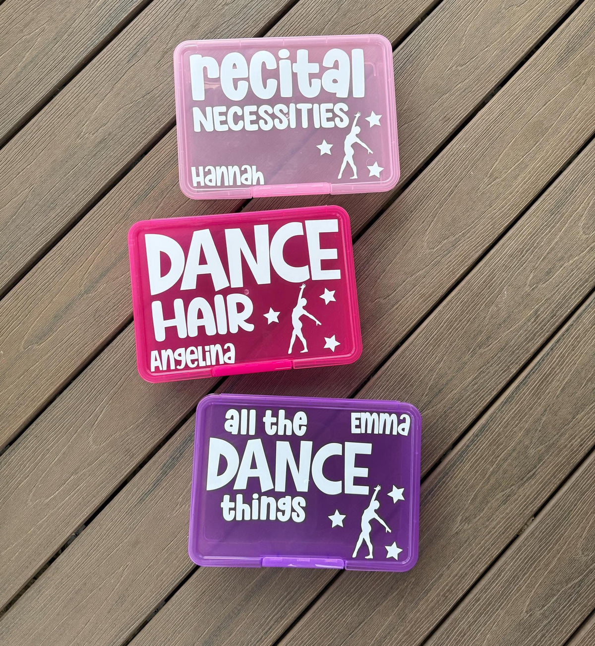Dance Recital Hair Accessory Box