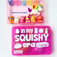 Personalized Squishy Storage Box, Butter Mystery Dumpling Squishy Toy Organizer Squishy Collection Holder Fidget Sensory ADHD Anxiety 2+3=WE