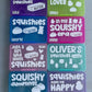 Personalized Squishy Storage Box, Butter Mystery Dumpling Squishy Toy Organizer Squishy Collection Holder Fidget Sensory ADHD Anxiety 2+3=WE