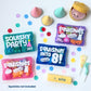 Squishy Party Favor Box, Squishy Birthday Party Goodie Bag, Kid Squishies Gift No Junk Favor Party Supplies Kid Personalize Era Tween Fidget