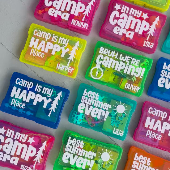 Camp Counselor Summer Camp Care Package | Camp Staff Team Junior Counselor Gift | Sleep Away Overnight Camper | Activity Box Tween Teen Fun