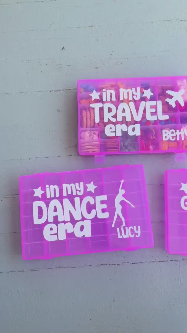 Dance Gymnastics Cheer Snack Box | Recital Competition Team Gift Bulk | Girl Kid Gymnast Dancer Ballet Meet Tumble Athlete Era Snack Storage