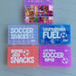 Soccer Snack Box | Sport Team Tournament Gift, Soccer Gift Girl Boy Mom, Practice Game Sibling Team Gift Bulk | Kid Athlete Snack Storage