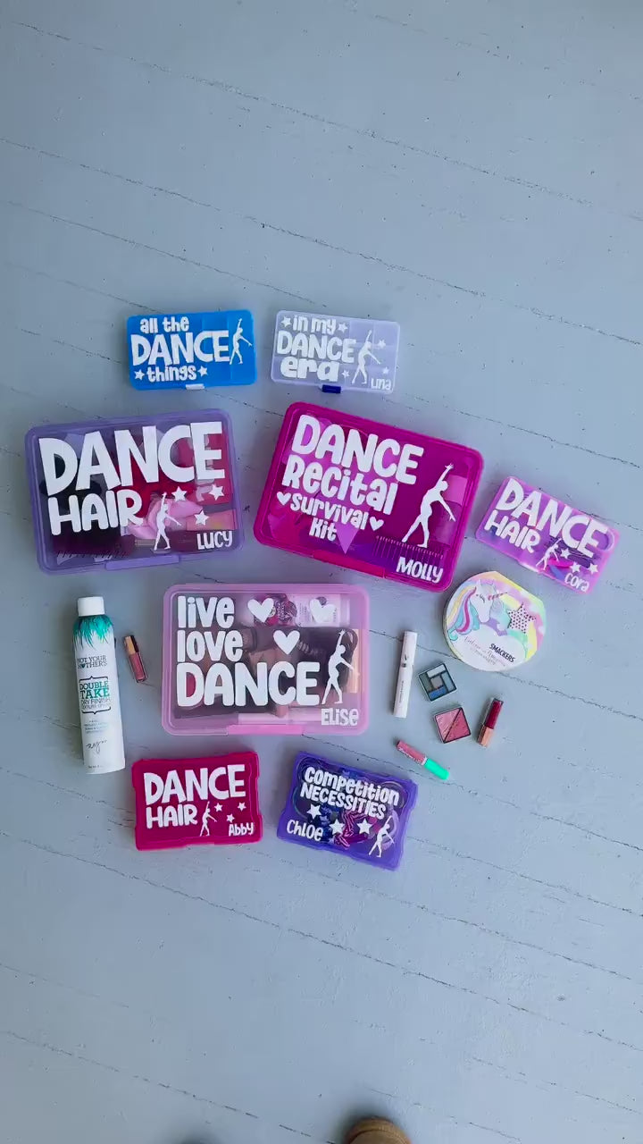 Dance Recital Hair Accessory Box – 2+3=WE