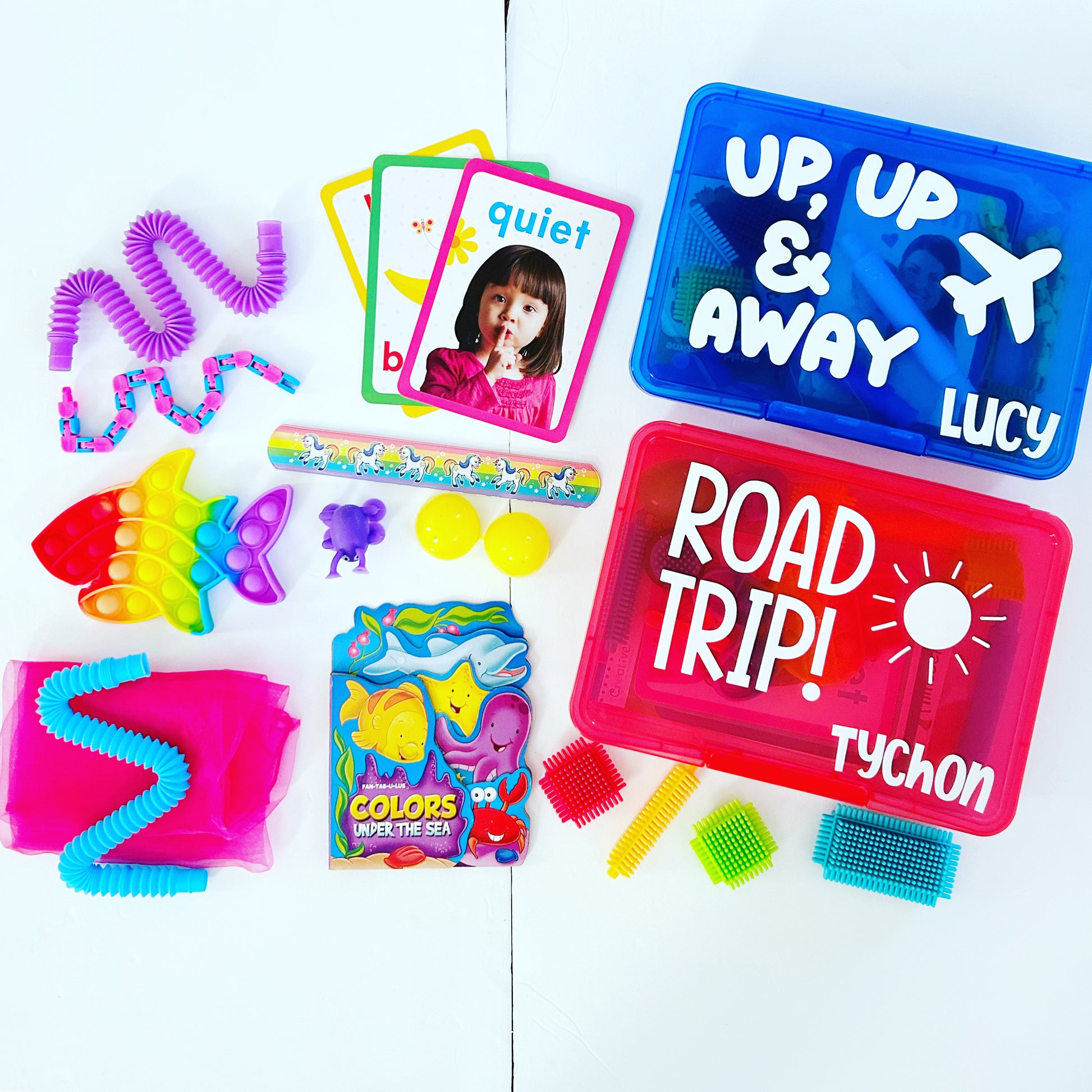 KIDS Travel Busy Box (Ages 4+) – 2+3=WE