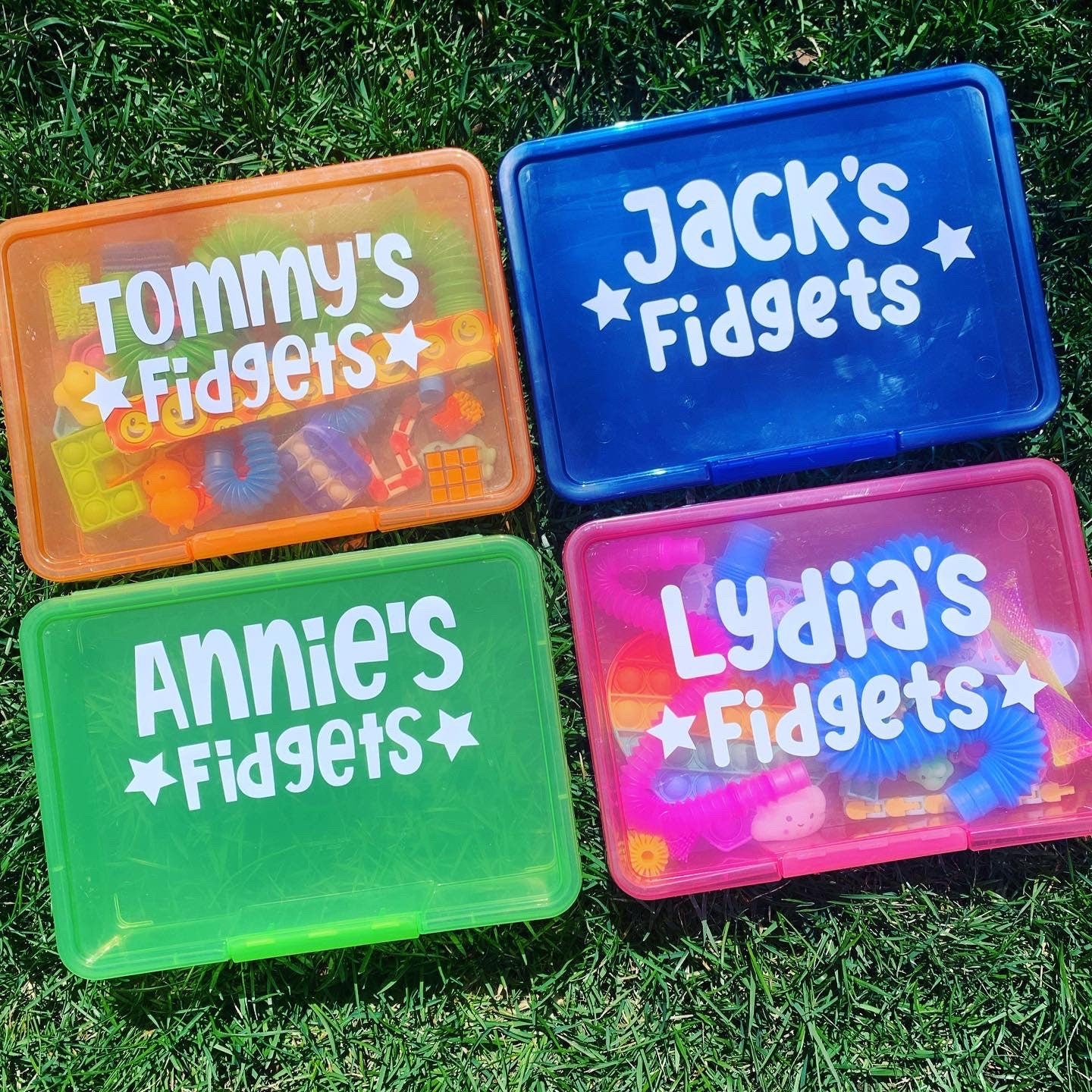 Fidget Filled Storage Box – 2+3=WE