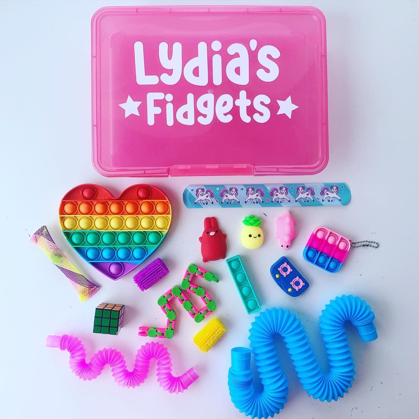 Fidget Filled Storage Box – 2+3=WE