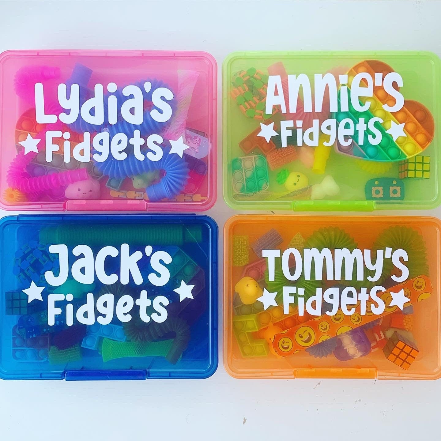 Fidget Filled Storage Box – 2+3=WE